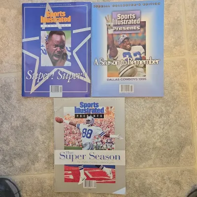 Vintage Dallas Cowboys Sports Illustrated Lot, To Kill a Mockingbird & Books