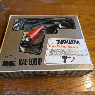Vintage Kal-Equip Tunemaster L-5 Power Timing Light w/ Original Box