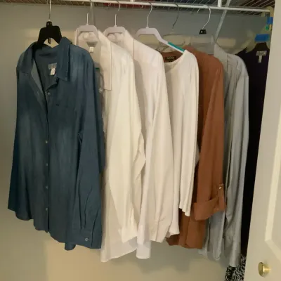 Women’s Blouses & Tops Lot | Christopher & Banks, Lane Bryant & Roz & Ali | L-XL/18