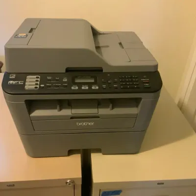 Brother MFC-L2700DW Wireless Monochrome Laser All-in-One Printer with Box