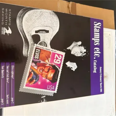 Elvis Presley First Day Issue Stamp Collection & USPS Commemorative Covers