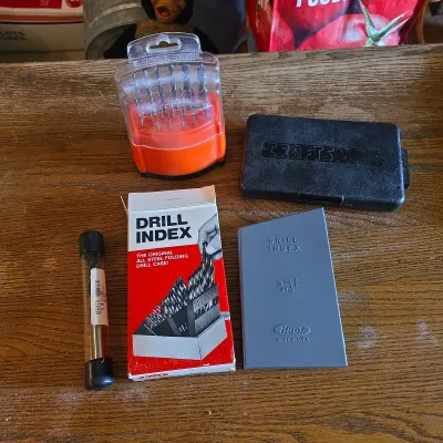 Drill Bit & Driver Bit Assortment with Huot Drill Index