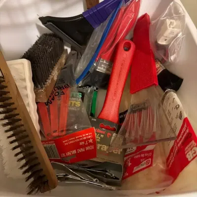 Painting Supplies & Home Maintenance Tool Lot