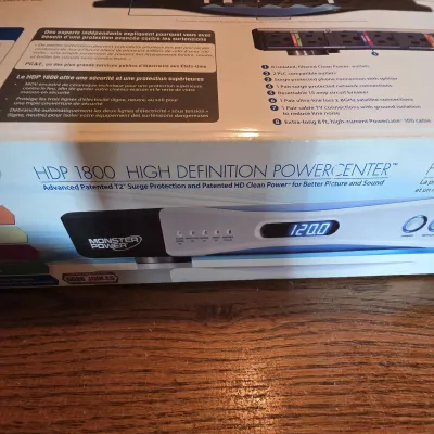 Monster Power HDP 1800 High Definition PowerCenter Surge Protector – Open Box, Unused