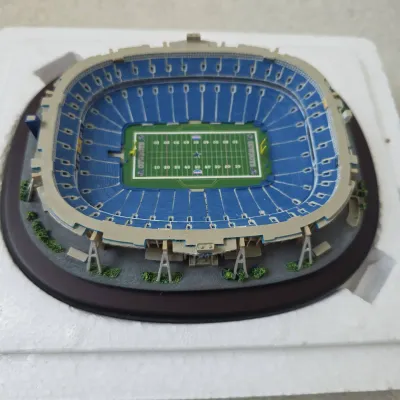 Danbury Mint Dallas Cowboys Texas Stadium Collectible Replica with Original Packaging