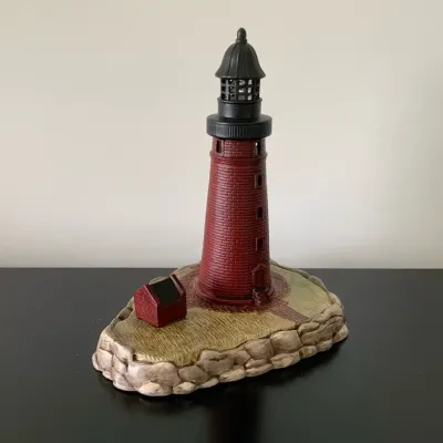 Ponce de Leon Lighthouse Table Lamp | Florida Coastal Nautical Decor