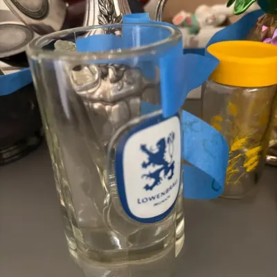 Assorted Barware, Collectible Glasses & Decorative Bottle