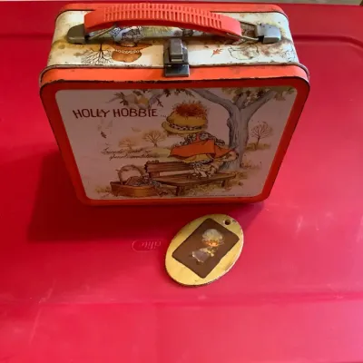 Vintage Holly Hobbie Metal Lunch Box – Aladdin Industries American Greetings