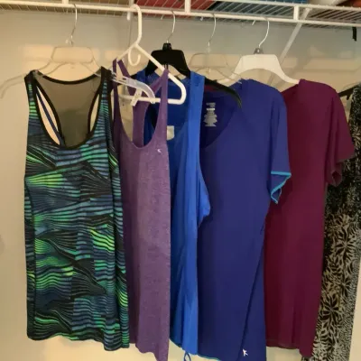 5-Piece Women’s XXL Athletic Wear Lot | Champion & Danskin Now