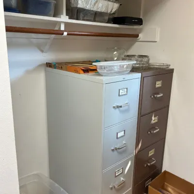 File cabinets