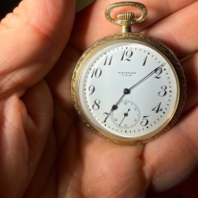 Waltham Pocket Watch w/Fob