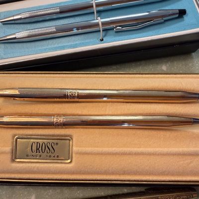 Vintage Pens Lot Waterman Cross Schaefer +