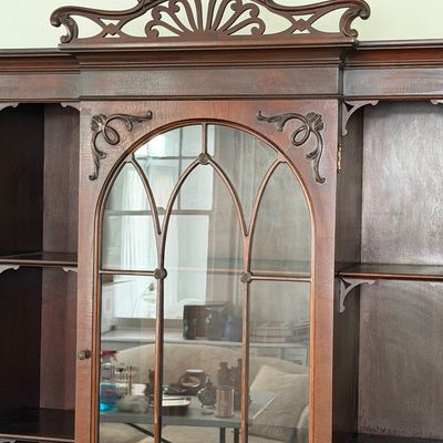Antique Mahogany Secretary Writing Desk