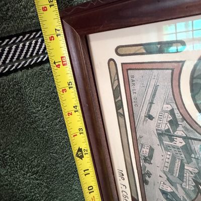 Framed Reproduction of Classic 1897 Art Nouveau Poster