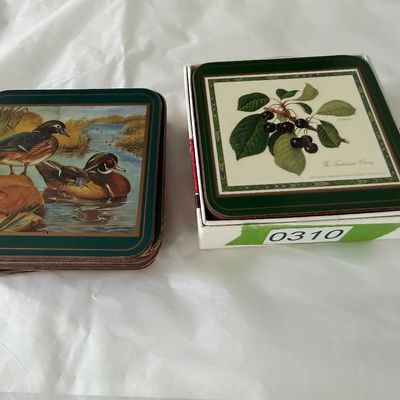 Pimpernel Royal Horticultural Society - Hooker Fruits Coasters