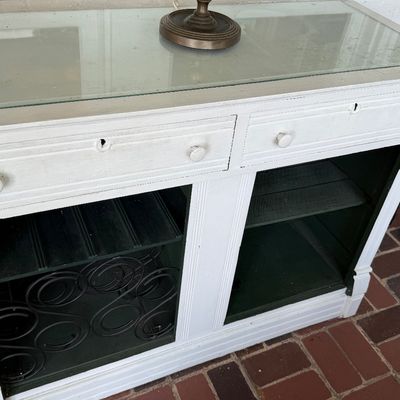 Vintage Painted Cottage Dresser