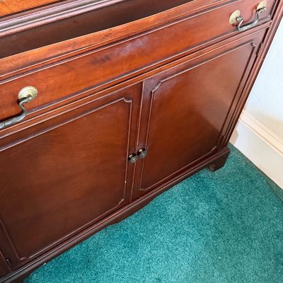 Mahogany China Cabinet