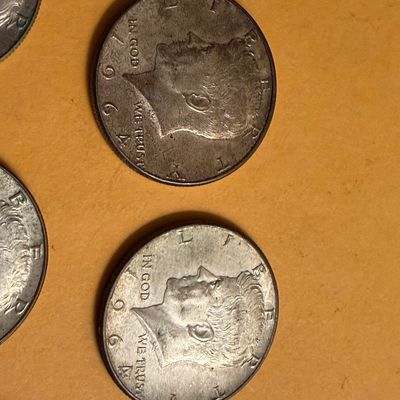 Kennedy Half Dollars Lot 40% & 90% Silver Coins