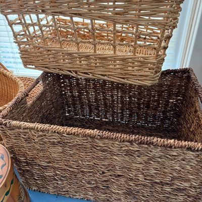 Assorted Wicker Baskets