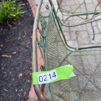 Wrought Iron Garden Chairs (2)