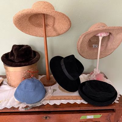 Vintage Hats & Stands