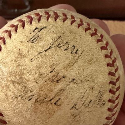 1939 Signed Baseball