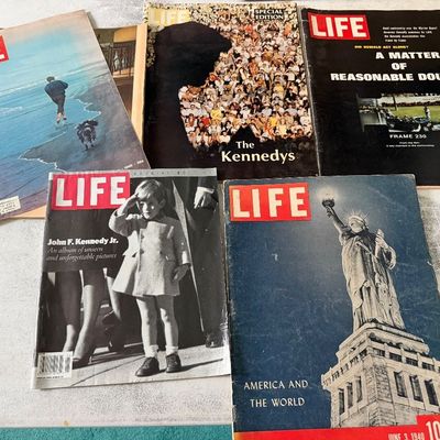 Vintage Kennedy Magazines Lot