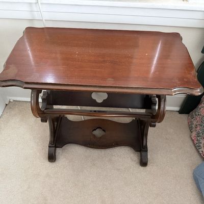 Vintage Wooden Side Table