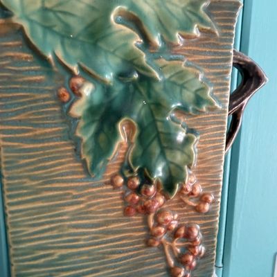 Tall Roseville Vase