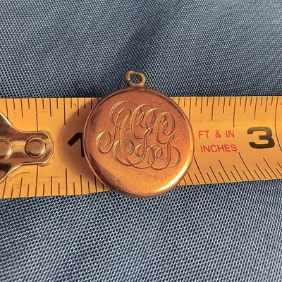 14k Gold Pendant and Locket