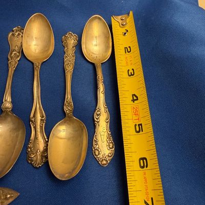 Antique Sterling Spoons Lot - Tiffany & More - 314 grams