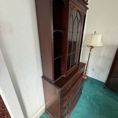 Antique Mahogany Secretary Writing Desk