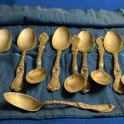 Sterling Silver Bancroft Brothers Spoons Set