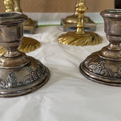 Vintage Candle/ Candlestick Holders