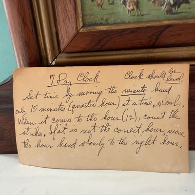 Antique Seth Thomas Mantle Clock w/ key