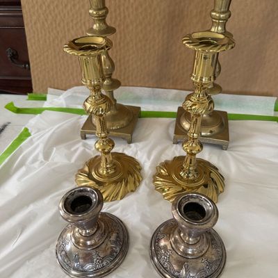 Vintage Candle/ Candlestick Holders