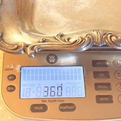 Sterling Silver Service Bowls - 428 grams