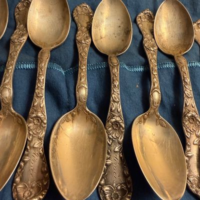 Sterling Silver Bancroft Brothers Spoons Set