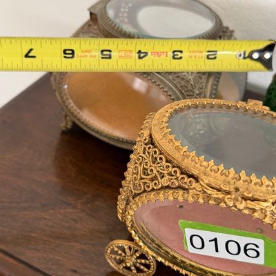 Assorted Vintage Lot - Transparent Jewelry Cases