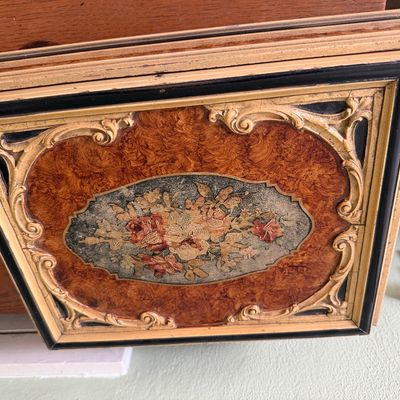 Vintage Burl Wood Box