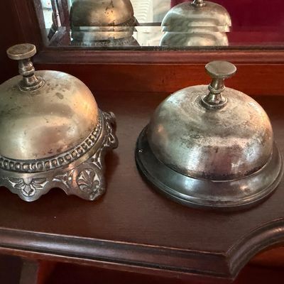 Antique Desk Top Bells