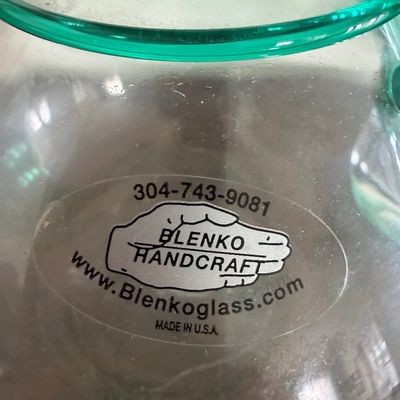 TWO Blenko Glass Pieces