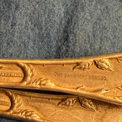 Sterling Silver Bancroft Brothers Spoons Set