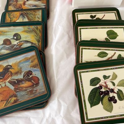 Pimpernel Royal Horticultural Society - Hooker Fruits Coasters