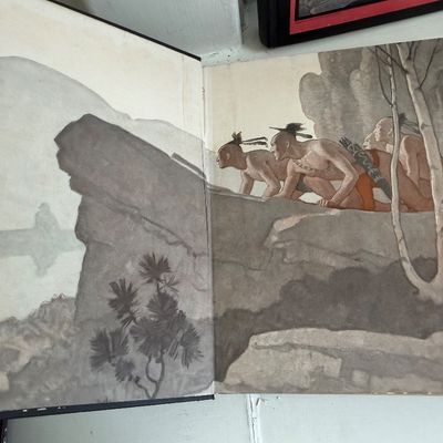 c.1920s James Fenimore Cooper Hardback Book Set
