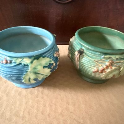 PAiR Roseville Pottery Jardineres