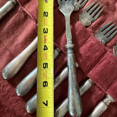 Antique German Silver Plate Alex Katsch Flatware