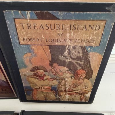 c.1920s James Fenimore Cooper Hardback Book Set