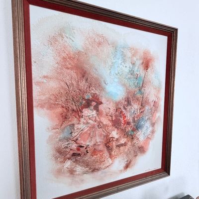 Signed Oil On Canvas