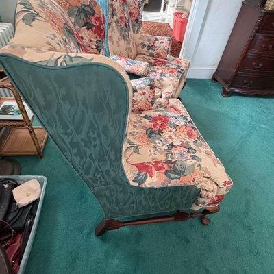 PAIR High Back Queen Anne’s Chairs
